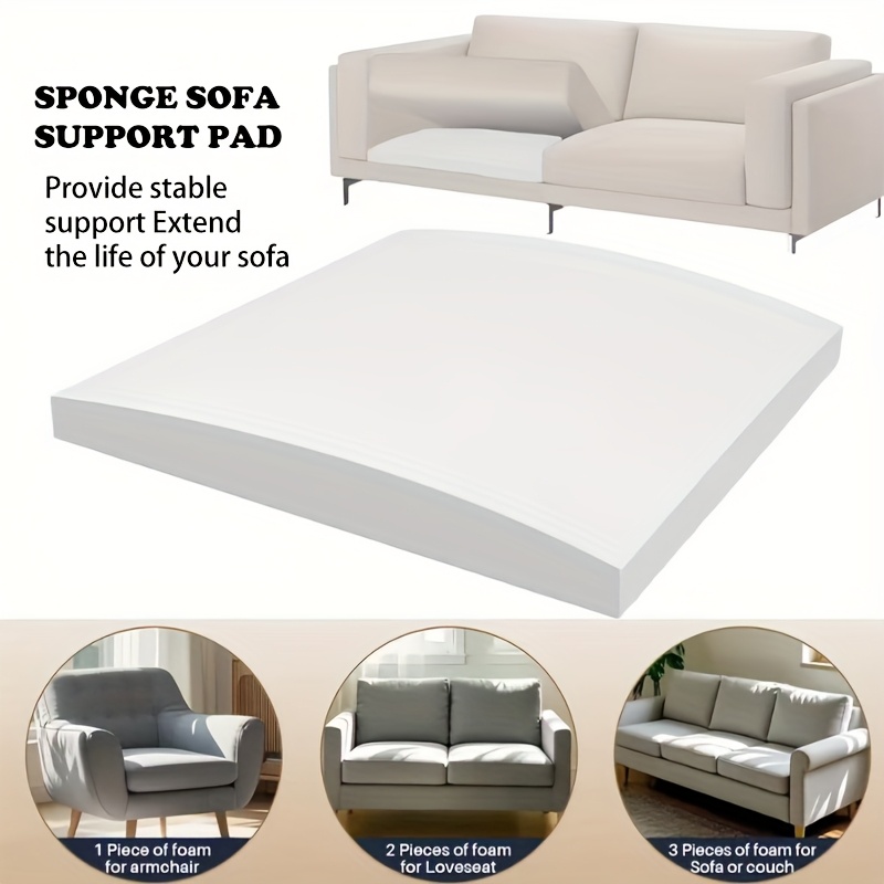 High-Density Upholstery Foam Sheet Custom Cut To Any Size Firm Cushion Foam For Sofas Chairs