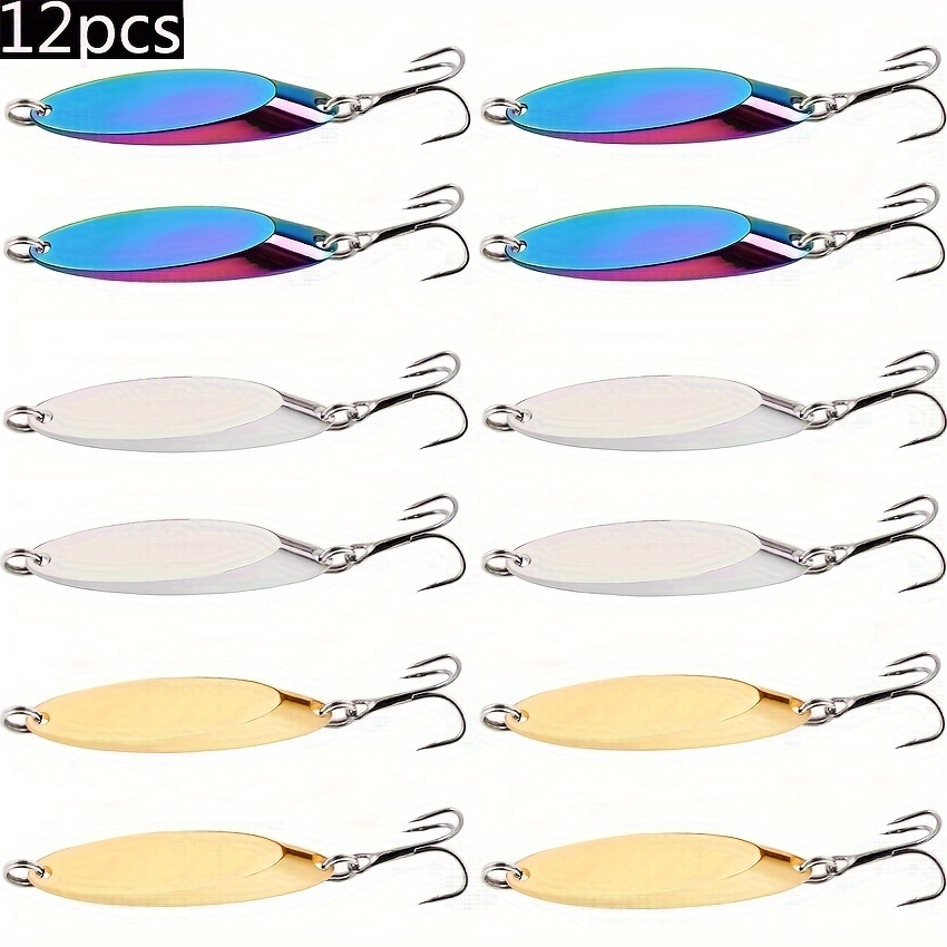 Spoon shaped Fishing Lures Hard Lures Saltwater Long Casting