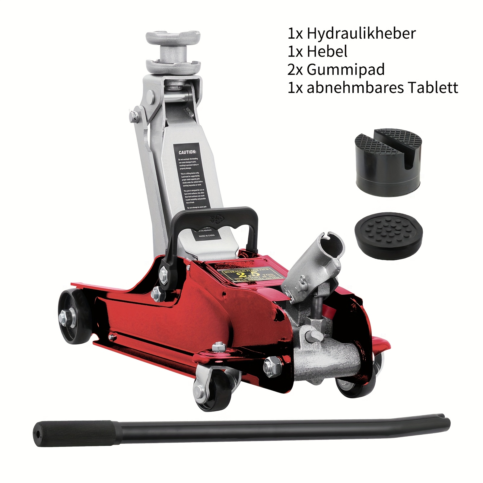  hidráulico resistência de 2.5 toneladas com cabo telescópico – construção em aço durável, altura ajustável, pés de borracha para estabilidade – ideal para , caminhões, ônibus – perfeito para uso em garagem, de pneus & situações de emergência, ferramenta de de emergência | visual industrial | de aço durável, hidráulico portátil detalhes 8