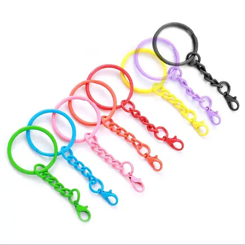 Split Key Chaains key chains sold on Temu Canada