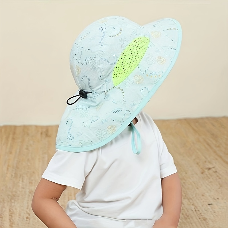 Wide brim Uv Protection Bucket Hat Upf50+ Sun Hat Boys Girls - Temu