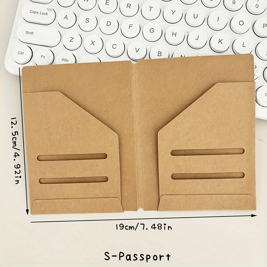 Tn/passport Index Paper Storage Bag, Ticket/files/cards Organizer Book, Traveler's Notebook Accessories