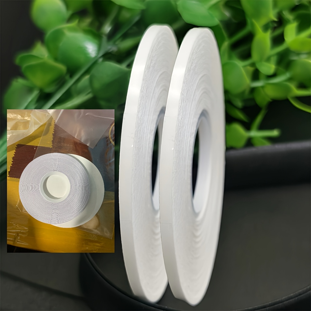 TEMU 2/4pcs Nastro Biadesivo Solubile in Acqua - Forte Adesivo Rimovibile Senza Residui, per Tessuti Fai da Te, Progetti DIY, Cucito e Creazione di