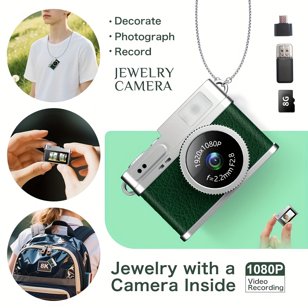 商品名】デジタルカメラとウェアラブルアクセサリーの両方を実現する