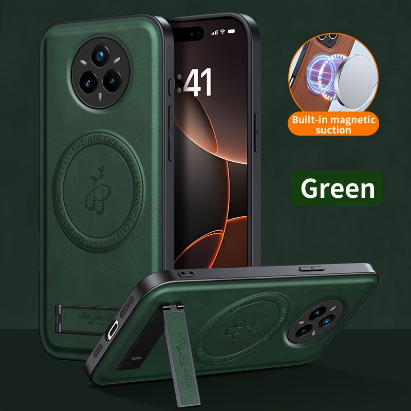 TEMU Phone Case - Suitable For Realme 14 Pro/14 Pro  Phone Case, , Exquisite Bracket Structure, Anti-slip And Fingerprint-proof Mobile Phone