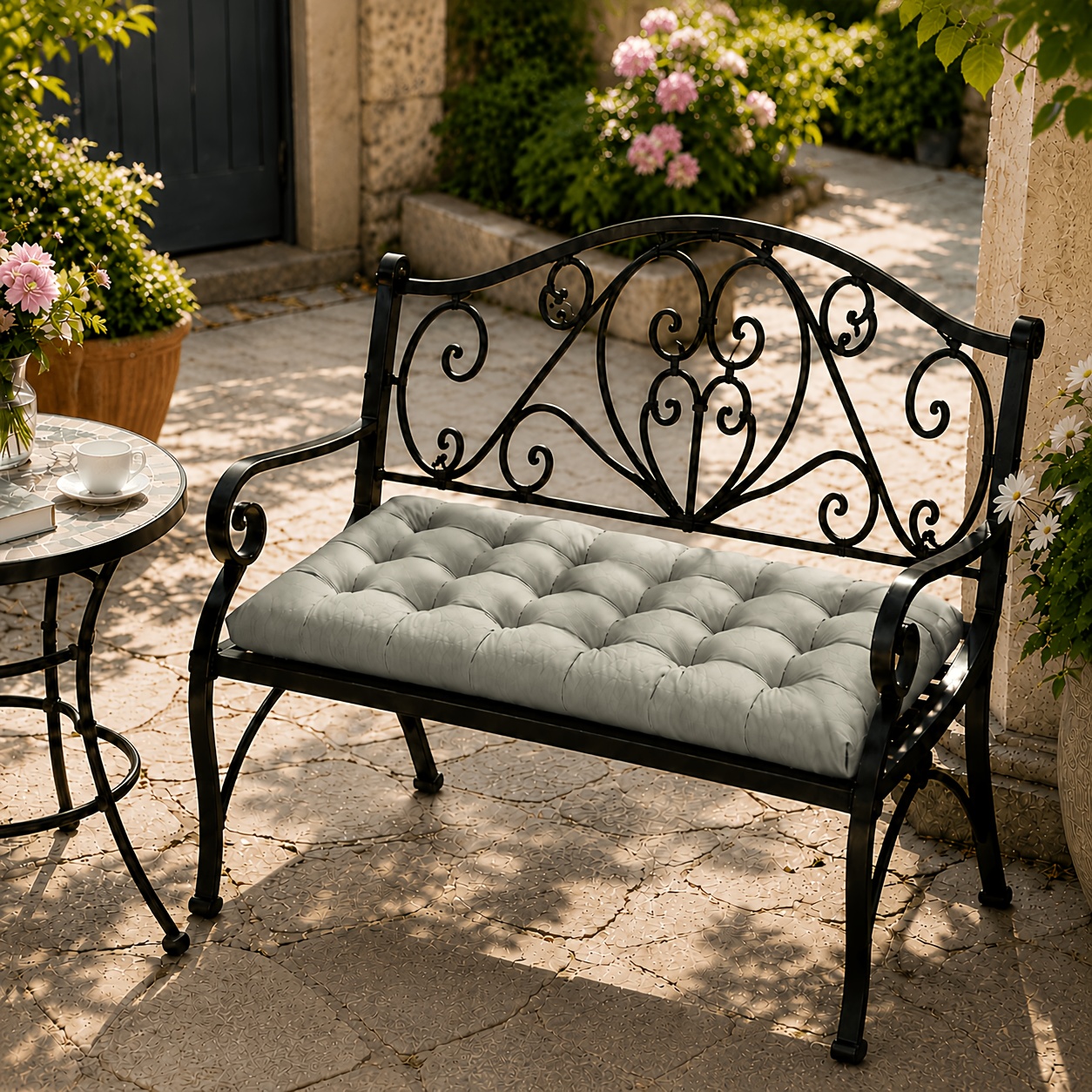 bench cushions sold on Temu United States