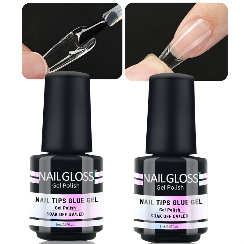2pcs Super Strong Nail For Acrylic Nails, Nail Tips, Press-on Nails, Fake Nails - , Easy Application, Durable & Long-lasting False Nail