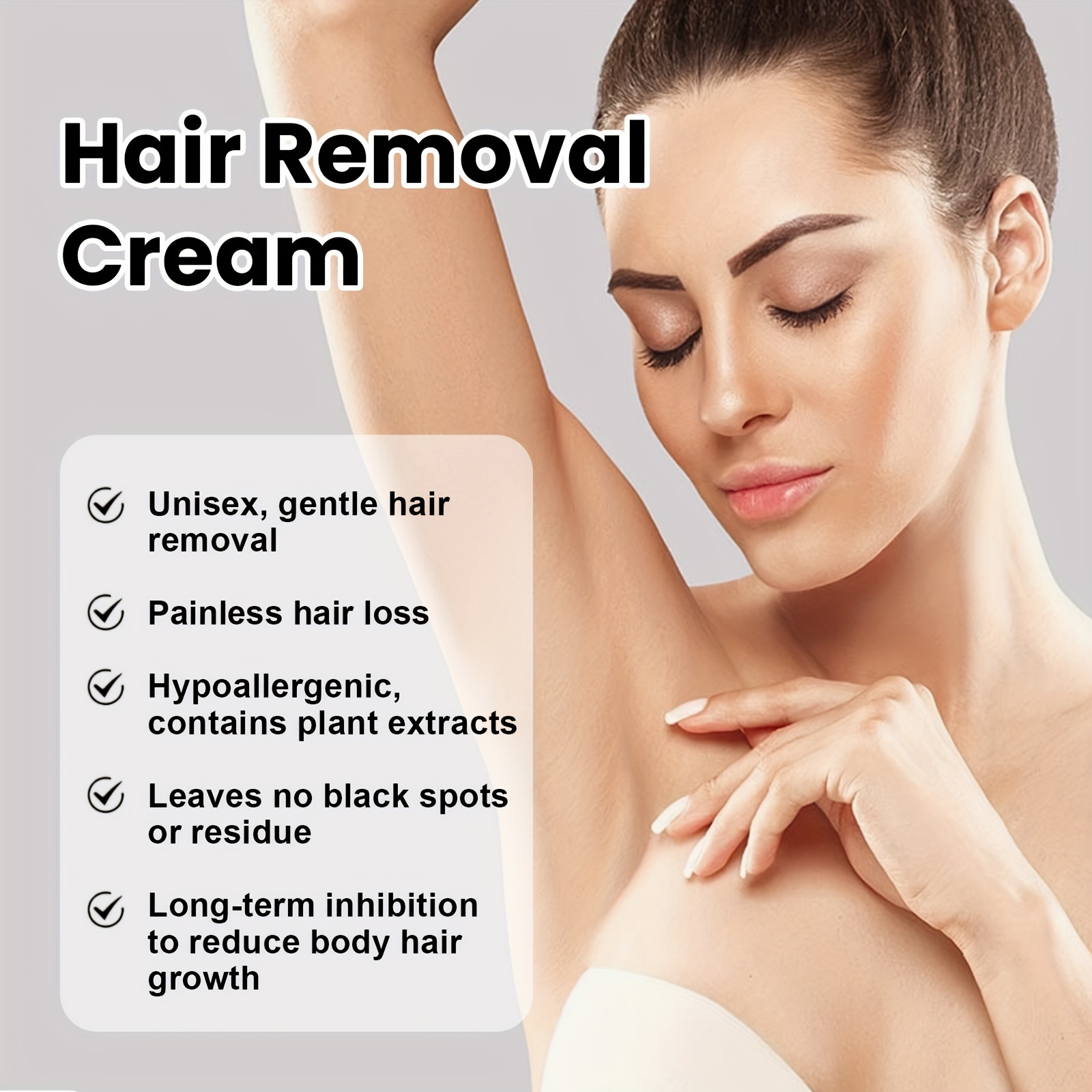 Mild Hair Removal Cream Full Body Hair Removal Cream Gentle Temu