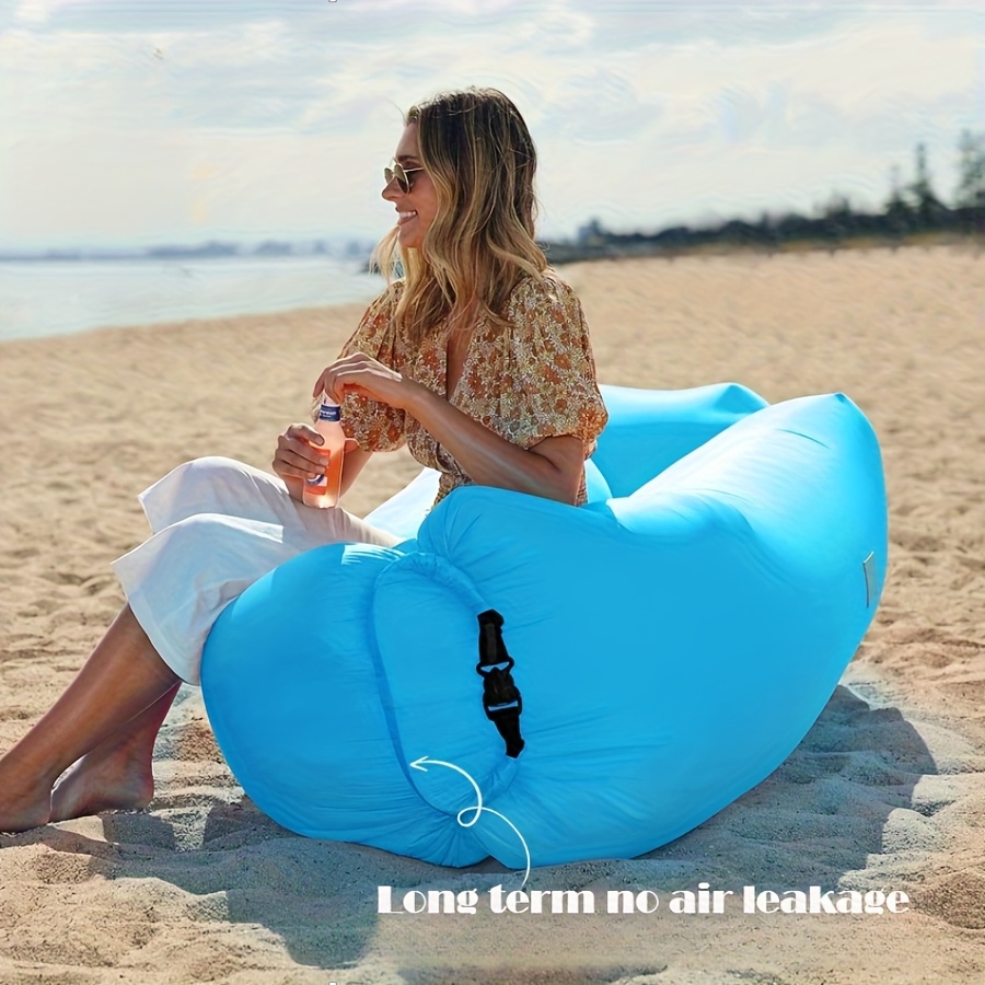 inflatable beach chair sold on Temu United States