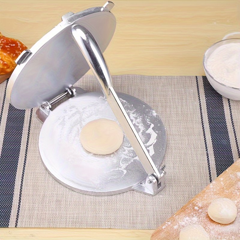 

Easy-to-use Manual Dumpling Maker - Aluminum, Non-stick For Perfect Dumplings & Tortillas