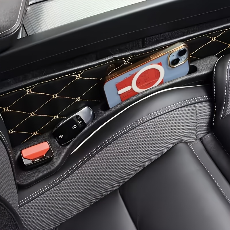 TEMU 2 pezzi Riempitivi per Spazi dei Sedili Auto in , Antigoccia Adatte per Veicoli VOLKSWAGEN e HYUNDAI, per Spazi, a di Perdite con Riempitivi per
