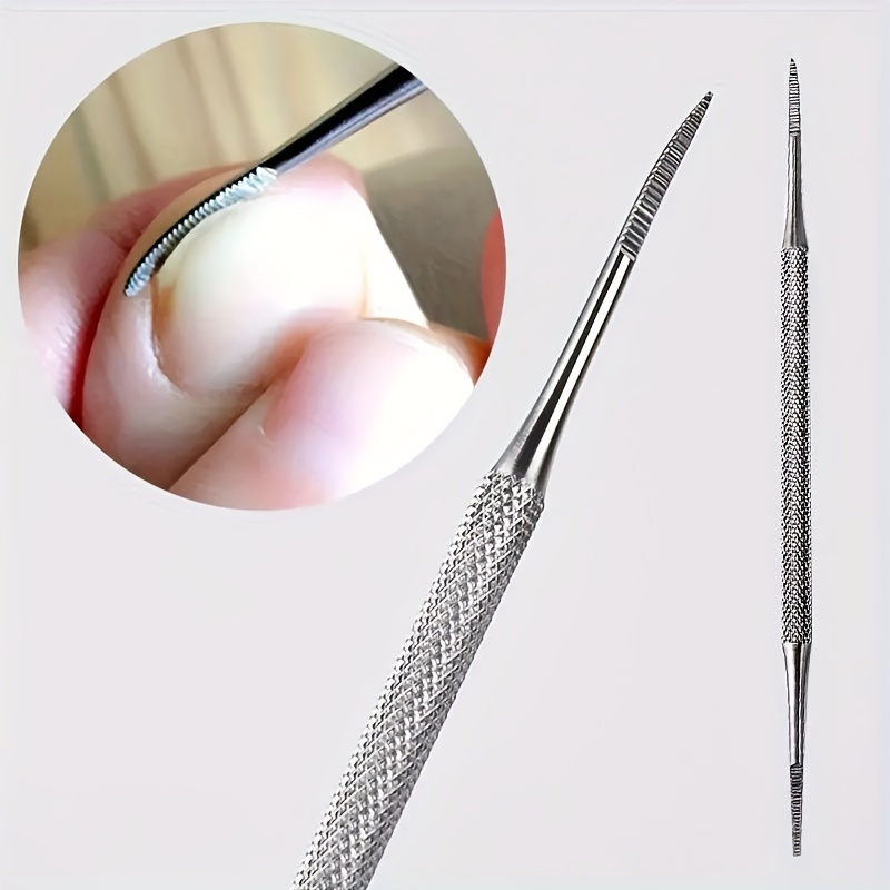 

1pc Steel Double Headed Toenail , Toenail , Toenail Cleaning Tool, Foot Tool