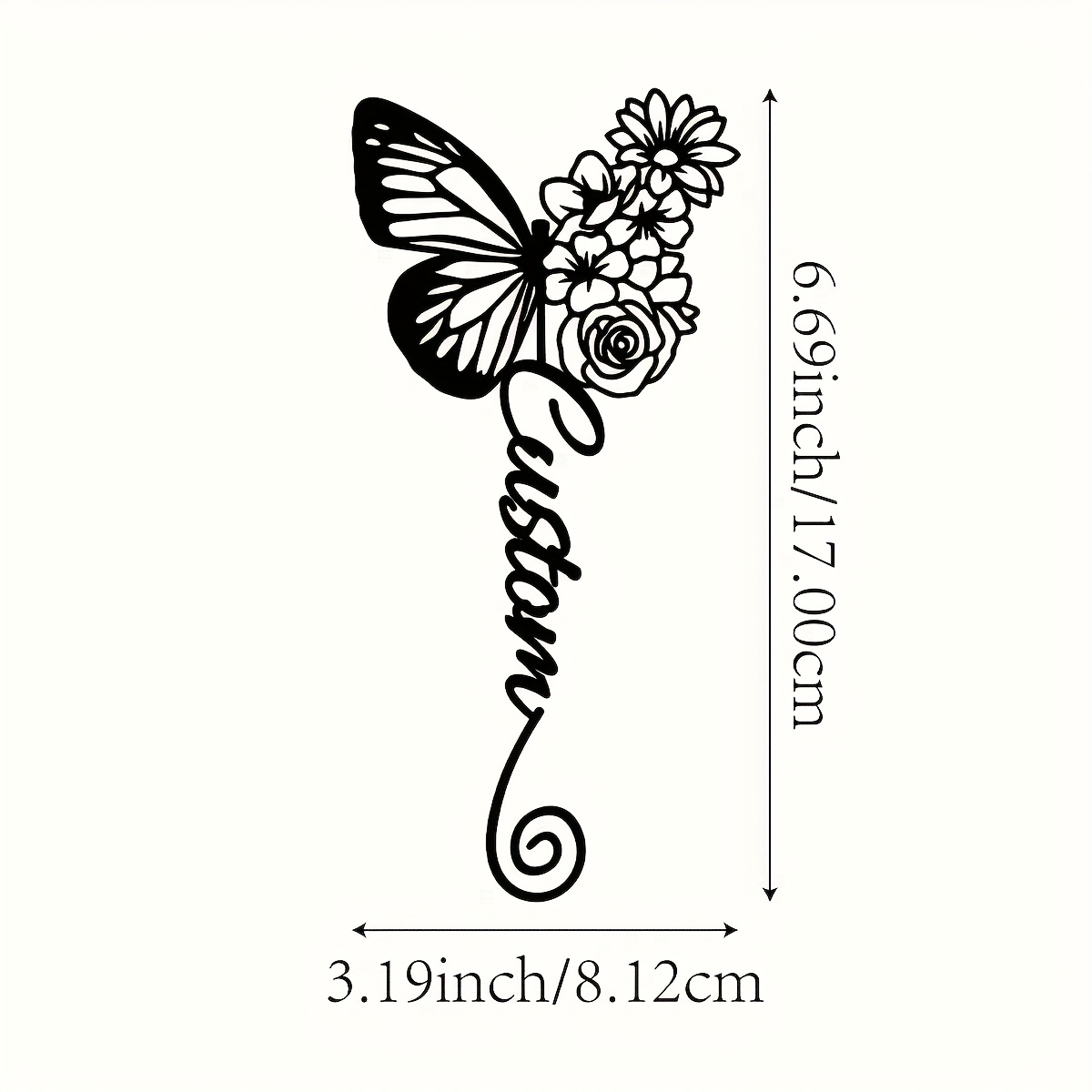TEMU 1pc Personalized Bookmark With Custom Name/initials/abbreviations - Heavy-duty Suitable For Teachers, Book Lovers, Birthdays, Weddings,