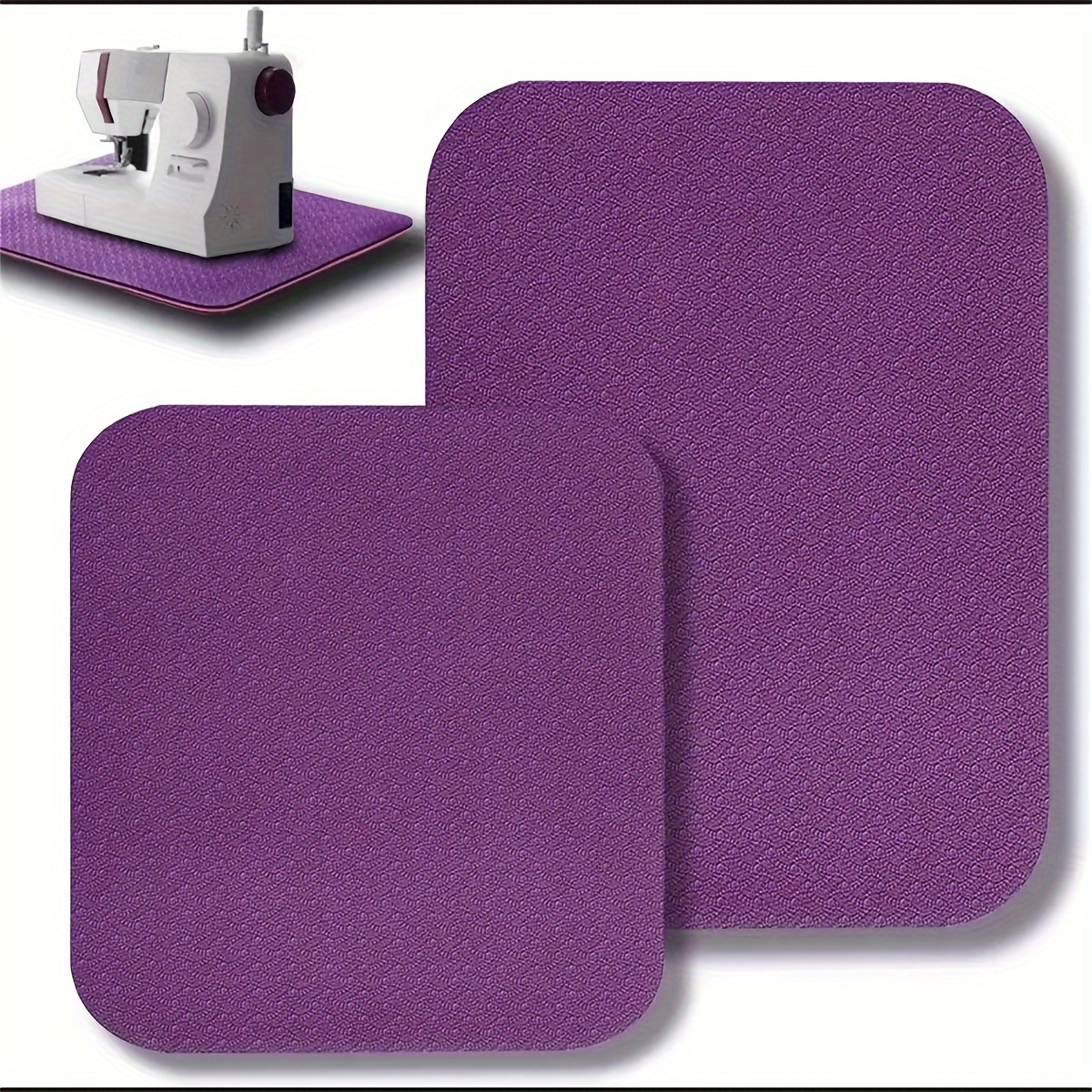 

Purple Sewing Mat And Mat Set - For Reduction And , Effectively Absorbs Vibrations And , For Quilting Embroidery Organization, &