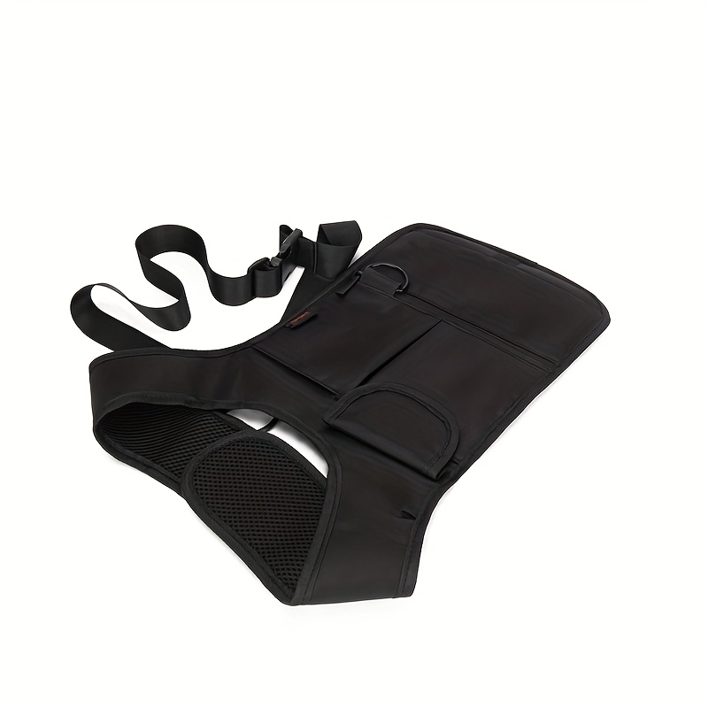 TEMU Anti Theft Concealed Backpack Men's Sleek Underarm Bag - Anti-theft, Dual-shoulder Design With Hidden Compartments For Phone & Essentials, Breathable Mesh Back, Perfect For Daily Use