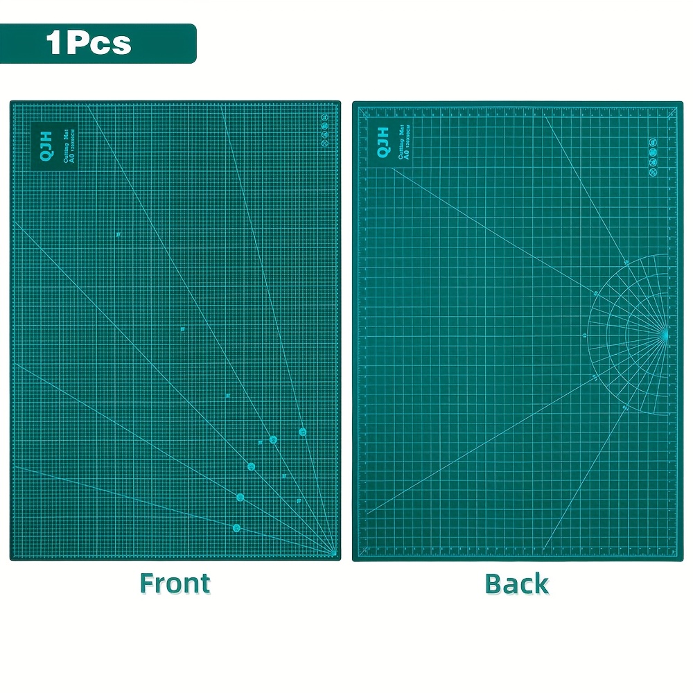 TEMU Tappetino da taglio A0 in PVC 47.24" x 35.43" - Elevata elasticit� e resistenza, multifunzionale per scrapbooking, incisione, intaglio di carta,