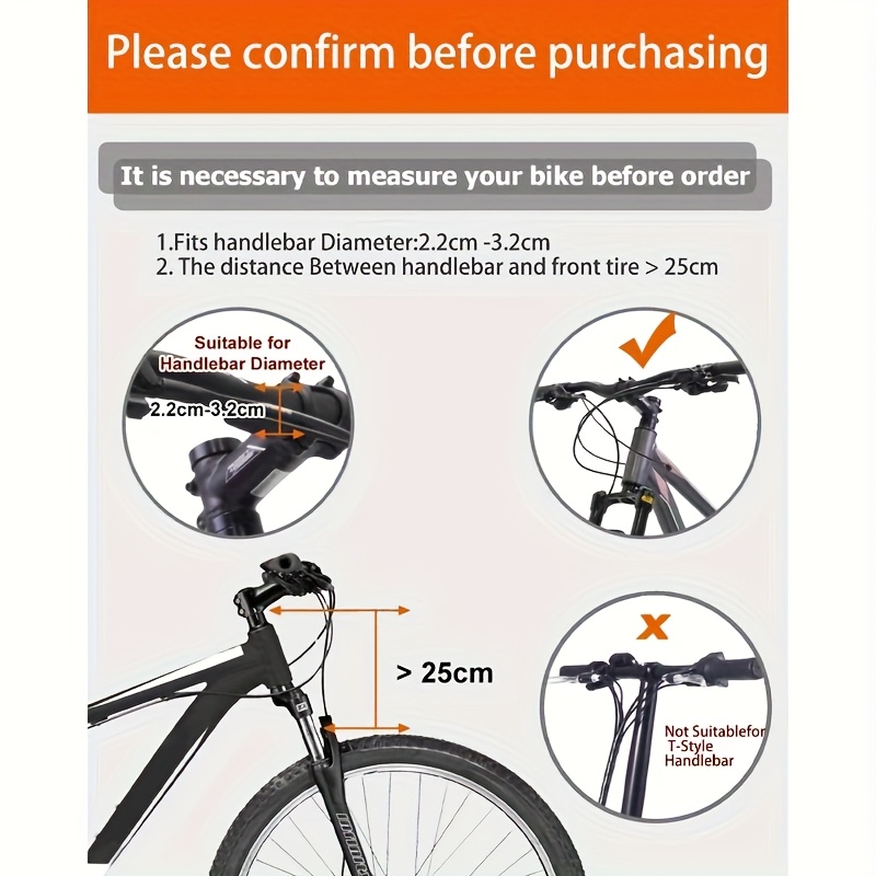 portaoggetti bici a sgancio portapacchi anteriore Temu Italy