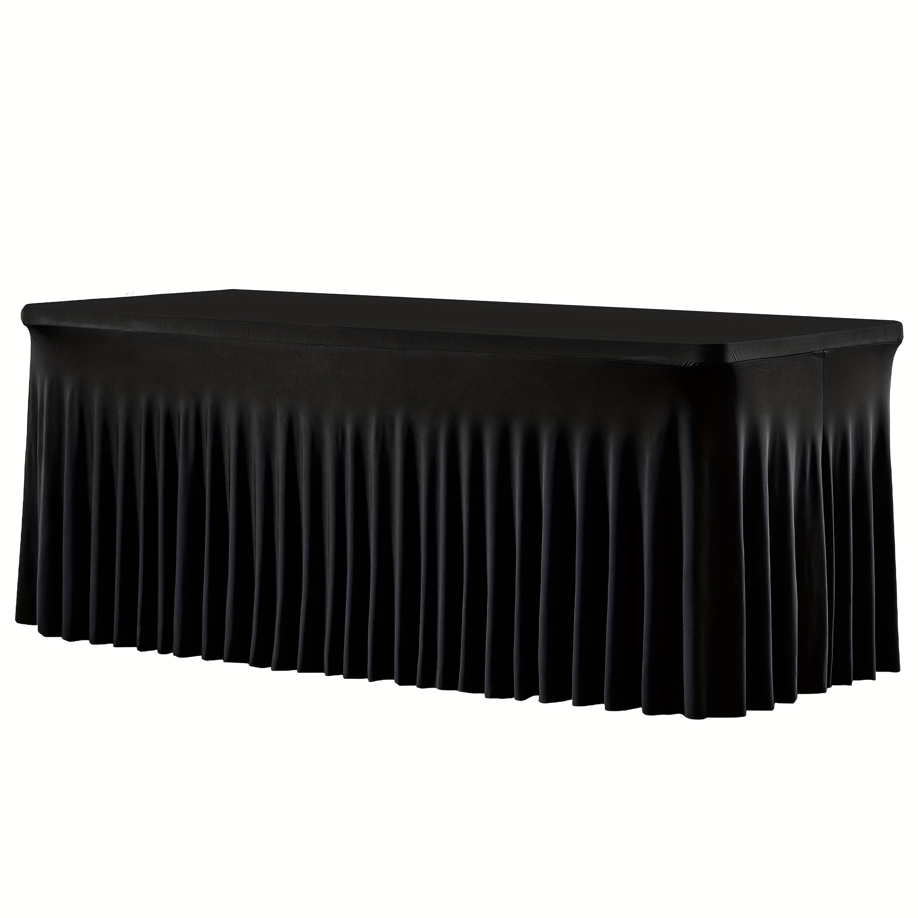 Image of .an 8-foot Square Tablecloth, Made Of Milk Fabric, With Smooth Texture And Easy To , Suitable For Family Gatherings, High-end Parties, Wedding Receptions, Presenting And Practicality.
