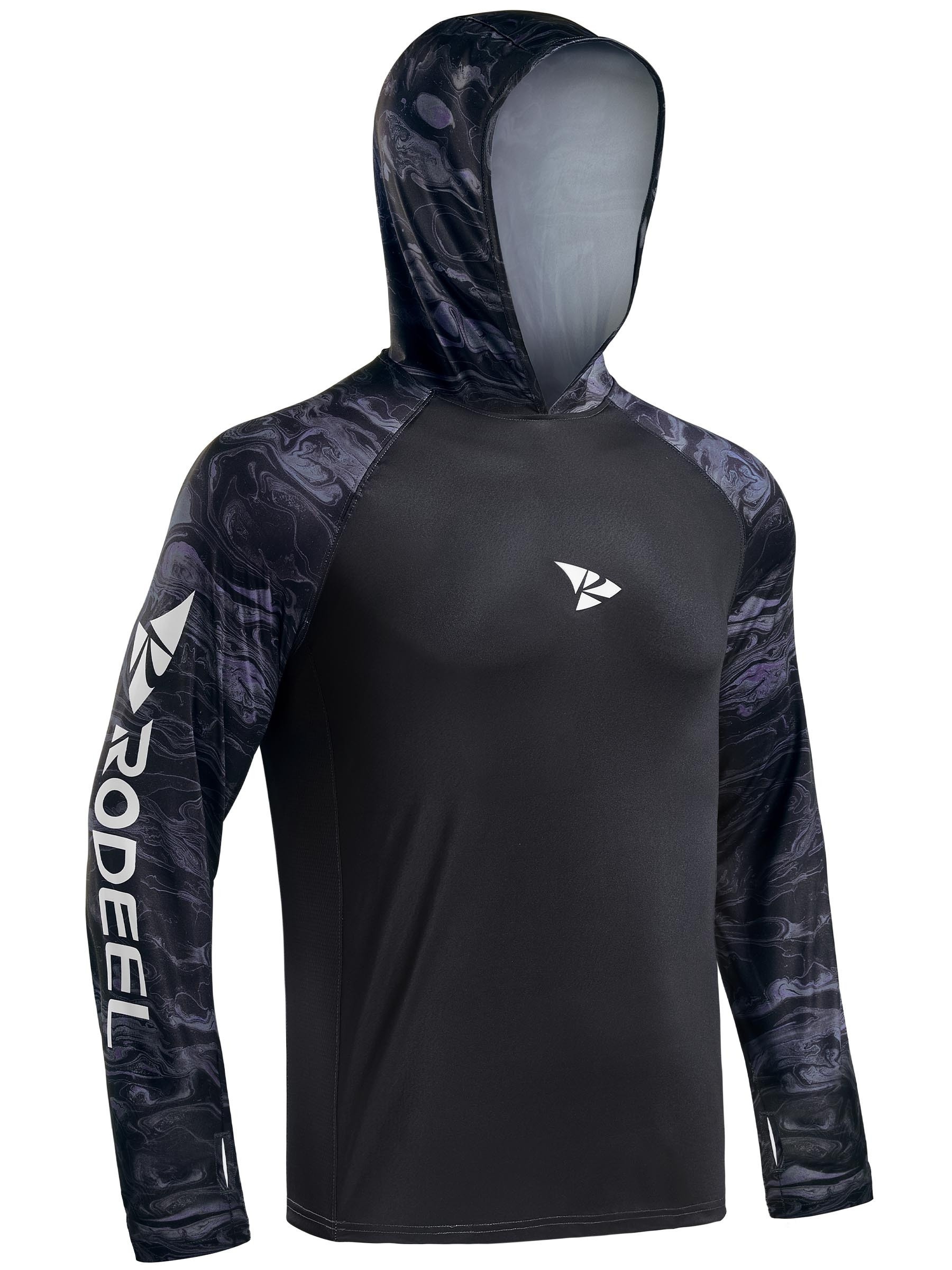 Men's Tech Hoodie, Fishing Apparel, UV Protection, Long Sleeve, Mesh  Performance T-Shirts, UPF50 RT Clothing, New - AliExpress