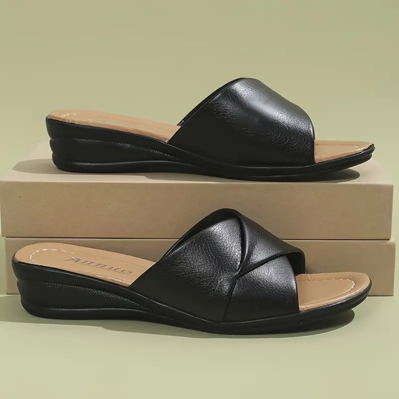 womens wedge platform shoes on details 2