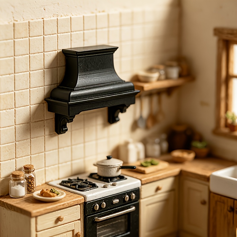 Simulation Range Hood Dollhouse Decoration Accessory