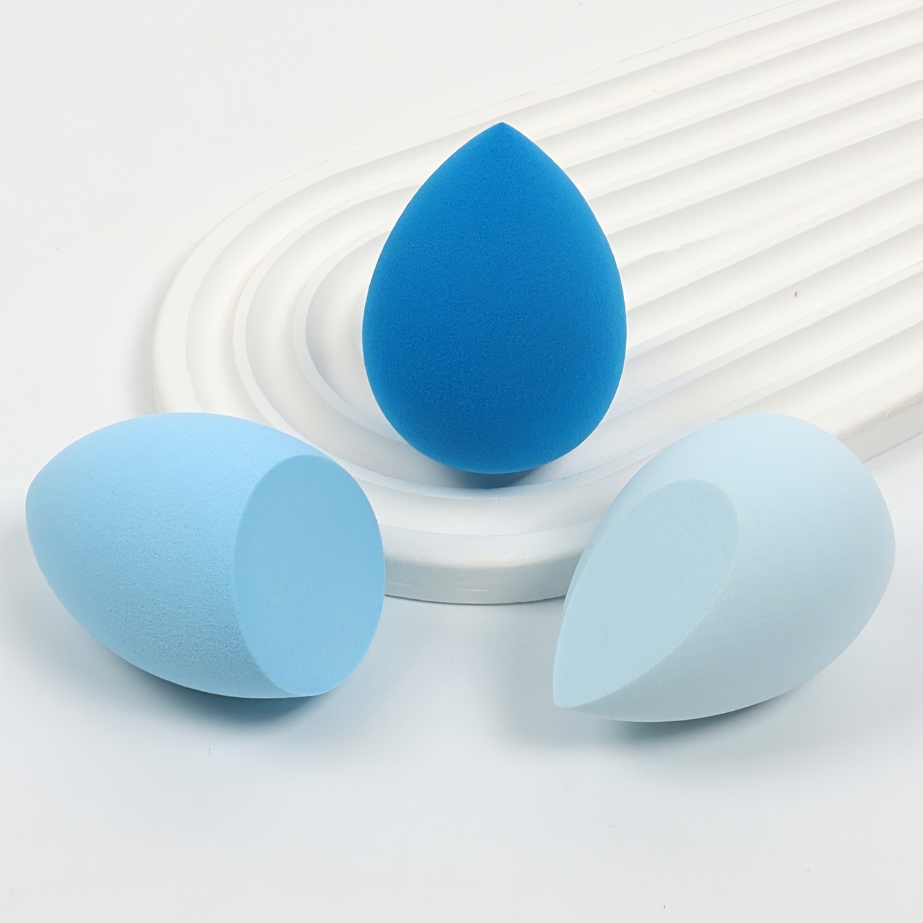 3pcs Makeup Sponges for Even Base Makeup Application