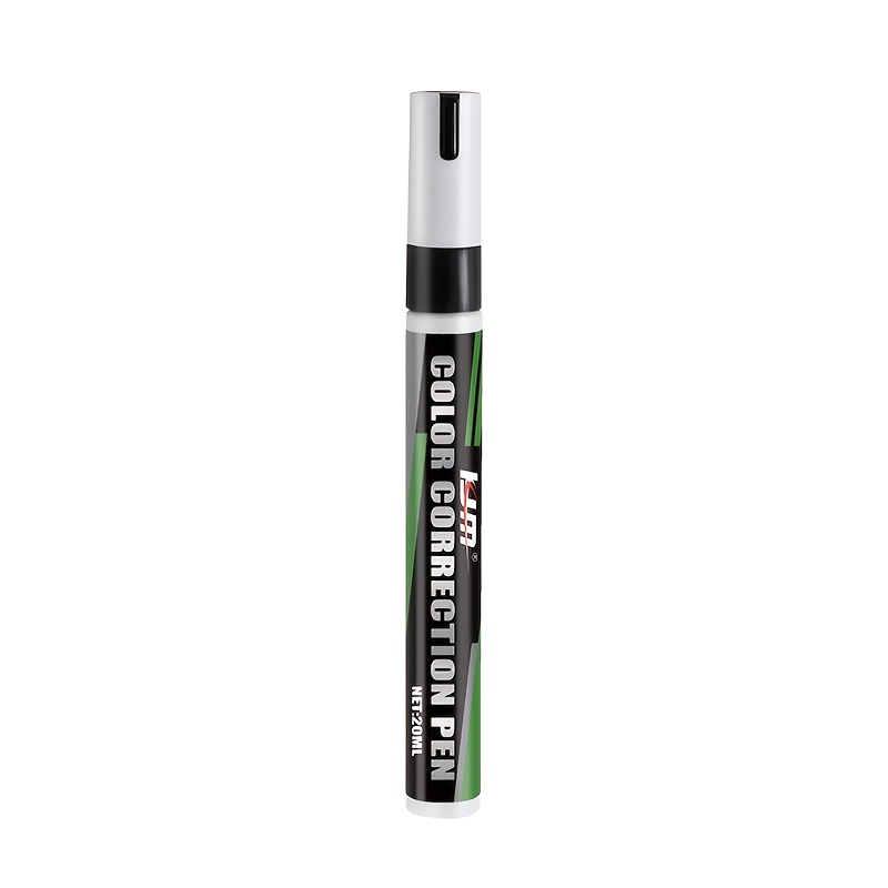 Image of Car Button Paint Repair Pen - Black Plastic Touch-up Pen For Car , Steering Wheels, Center Consoles, Instrument Panel Scratches, Refurbishing And Color Restoration Pen, Seats