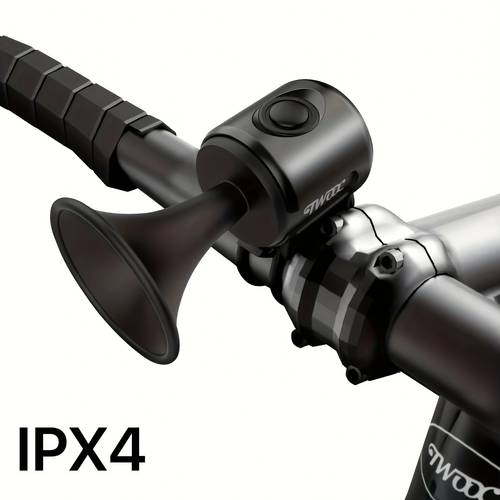 1pc bike horn high quality button battery powered mini portable mixed colors cycling safety accessory perfect gift for valentines day mothers day fathers day bicycle accessories bike accessories compact accessory durable construction