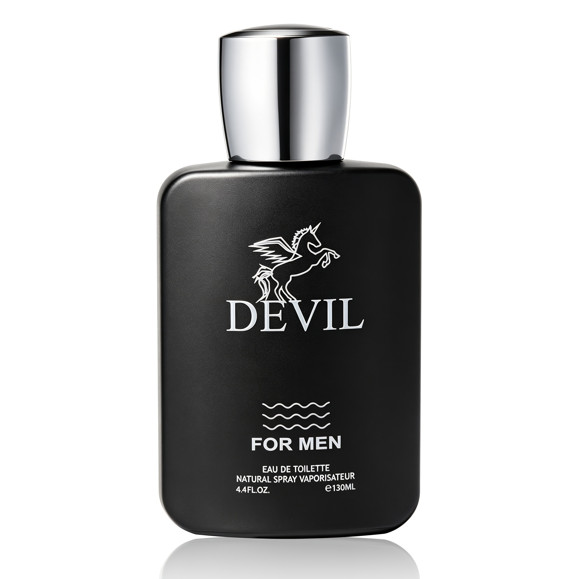 Devil Men Edt 4.4oz Smoky Patchouli Dark Wood Intense Long Lasting Perfume for Night Out.