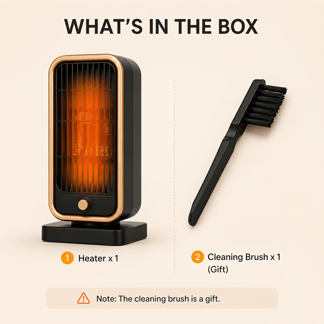 TEMU Fast, Portable Room Heater; Home-use Upright Fan Heater; Upright Space Heater; 3 ; And Tip-over Protection; Suitable For Bedrooms, Offices, And