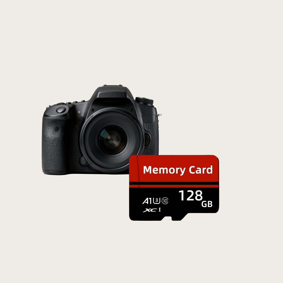 TEMU High-performance 512gb/128gb Capacity Sd Card - Compatible With Drones, Dashcams, Surveillance Cameras & Mobile Devices - /write Speed, Large