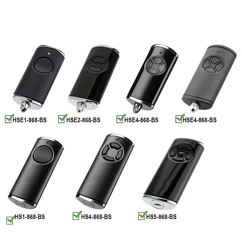 Remote S 3-Pack Neco 433MHz Remote Controls For Roller Shutters Garage Doors Tr4 Model M 489305
