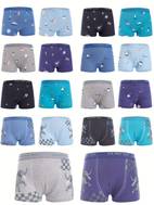 9pcs boys boxer briefs soft breathable underwear with animal letter prints elastic waistband machine washable assorted colors for