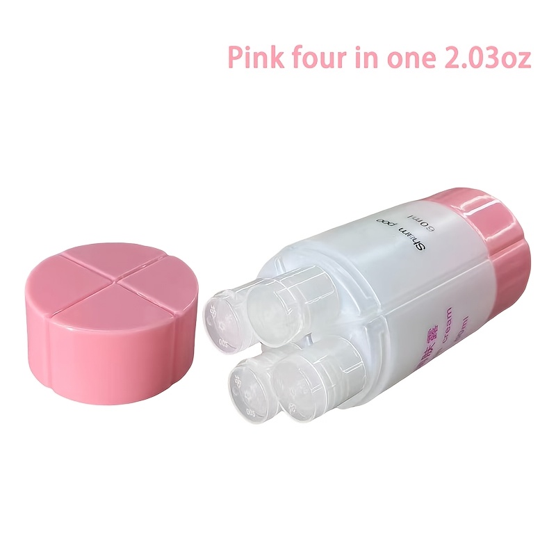 4-in-1/3-in-1 Travel Bottles - Leak-proof Refillable Toiletries For Gym, Camping, And Travel - Perfect For Women And Men