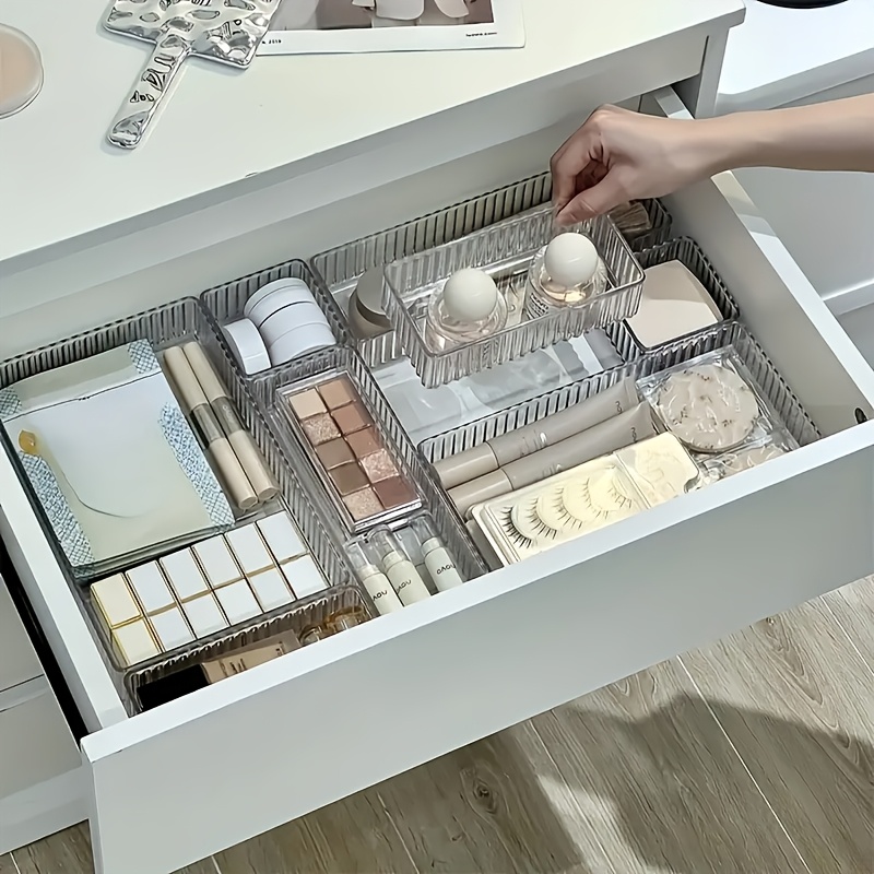 zx desktop drawer organizer multi drawer compartment built - Temu