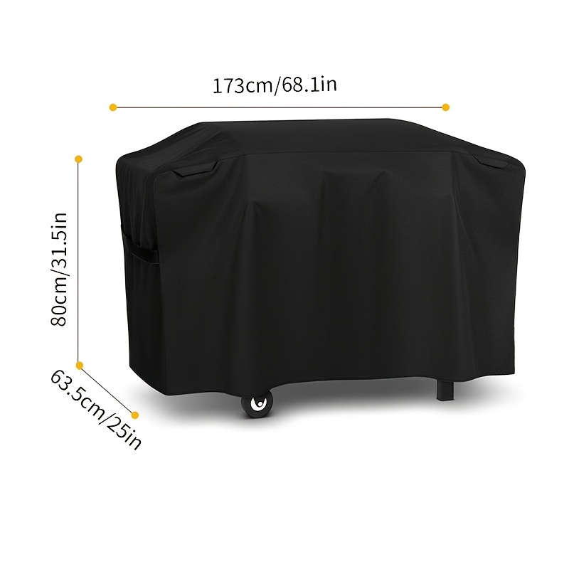 TEMU Funda para plancha Blackstone de 28 pulgadas, tamaño corto, 1 pieza, tafetán de poliéster, para parrilla plana Blackstone de 28 pulgadas