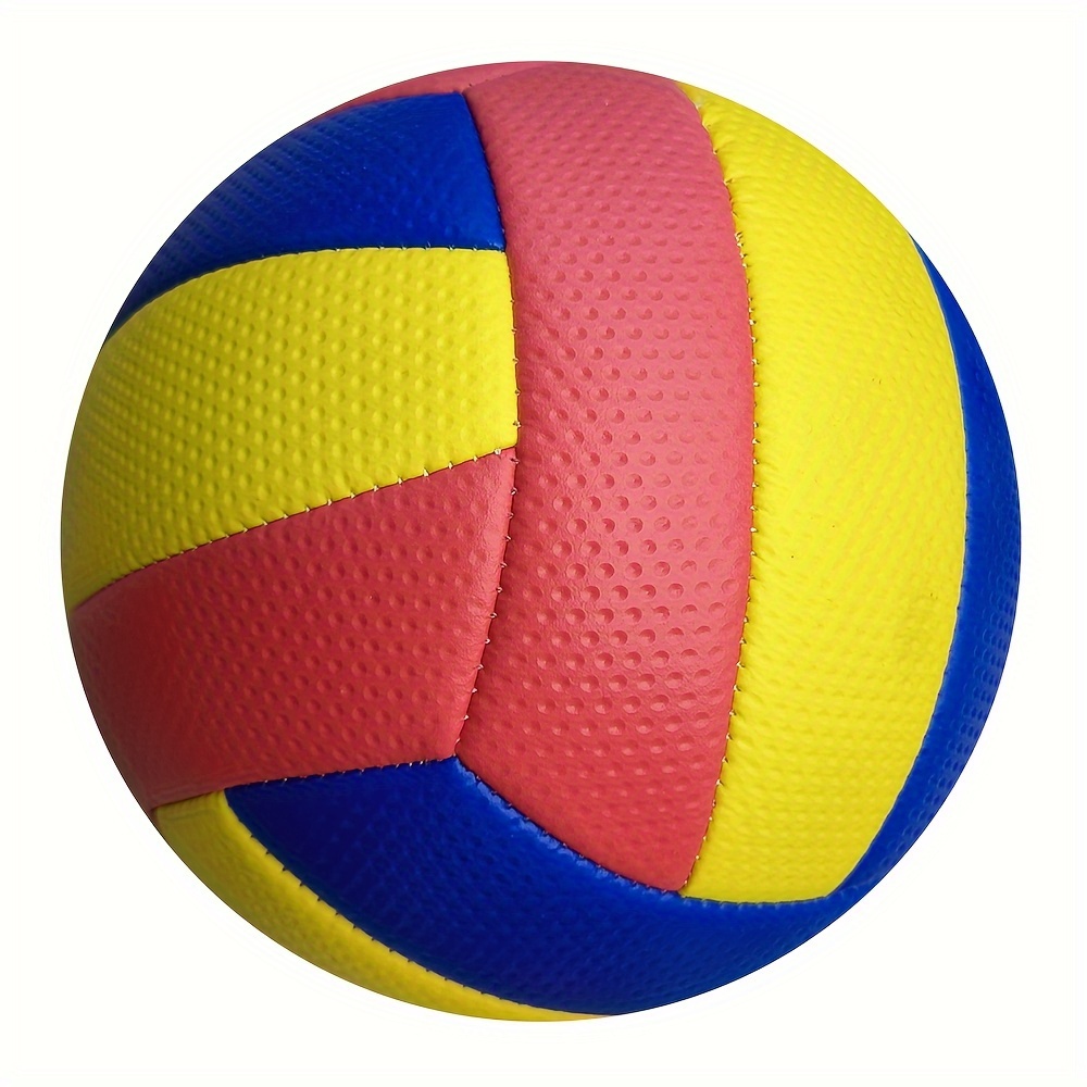   touch volleyball official size 5 for indoor outdoor gym   durable pvc material   yellow  8002 0