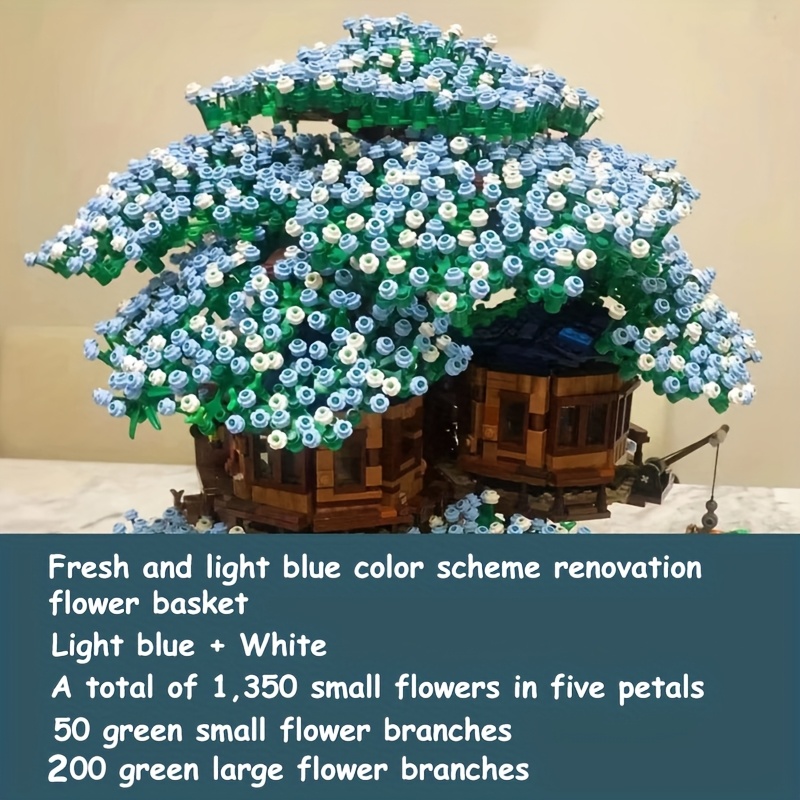 MOC Tree House Renovation Flower Stem Package