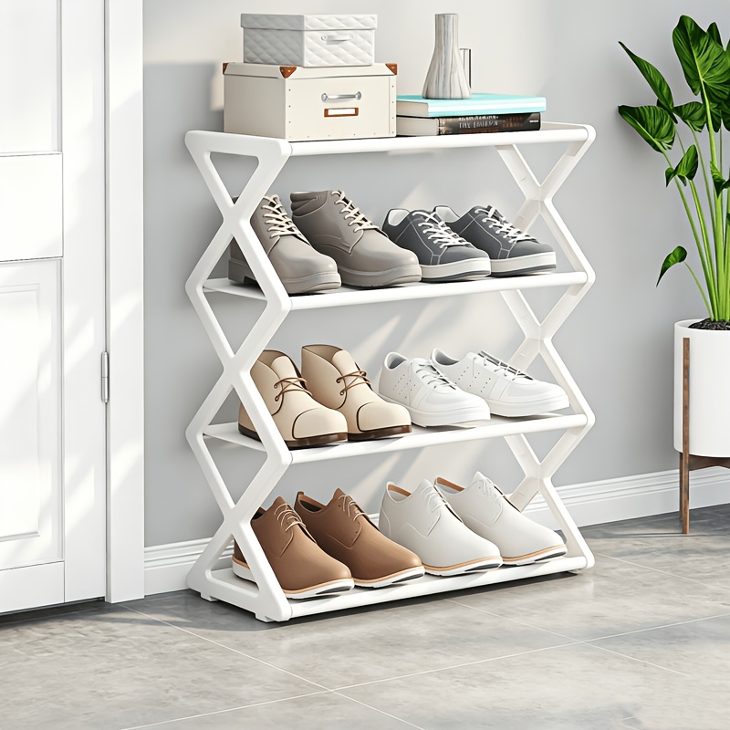 TEMU Suitable For Small Spaces, - Shoe Rack Is Easy To Assemble And . Ideal For , Bedrooms, Dorm Rooms, Storage Spaces, And Home Use. Used As A Shoe
