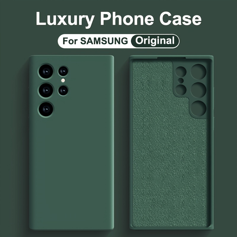 

Luxury Original Phone Cases Compatible With Samsung S24, S23, S22, S21, And S25 Ultra, Featuring And Drop Protection Accessories S25, S22, S21, S23, And S24 Plus.