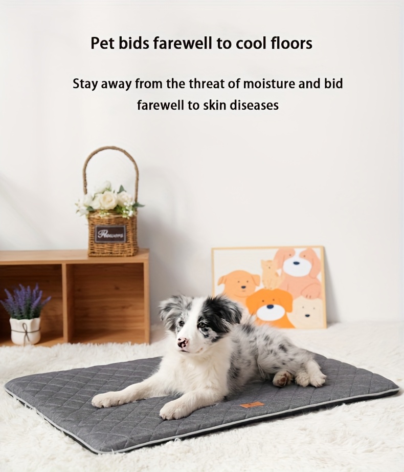   high quality egg sponge filled dog mat cat   removable and washable scratch resistant and bite resistant   non slip suitable for indoor and outdoor use for cats and dogs ideal comfortable sleeping and play area for pets Product details 2