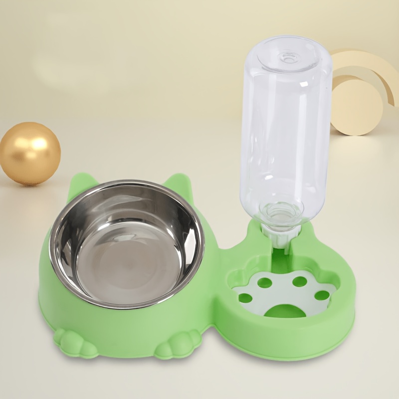 TEMU (customized) Personalized, 1pc, Pet Rice Bowl, Cat Bowl, Dog Basin, Anti-knock, Neck Protection, Automatic Drinking Water, Suitable For Other