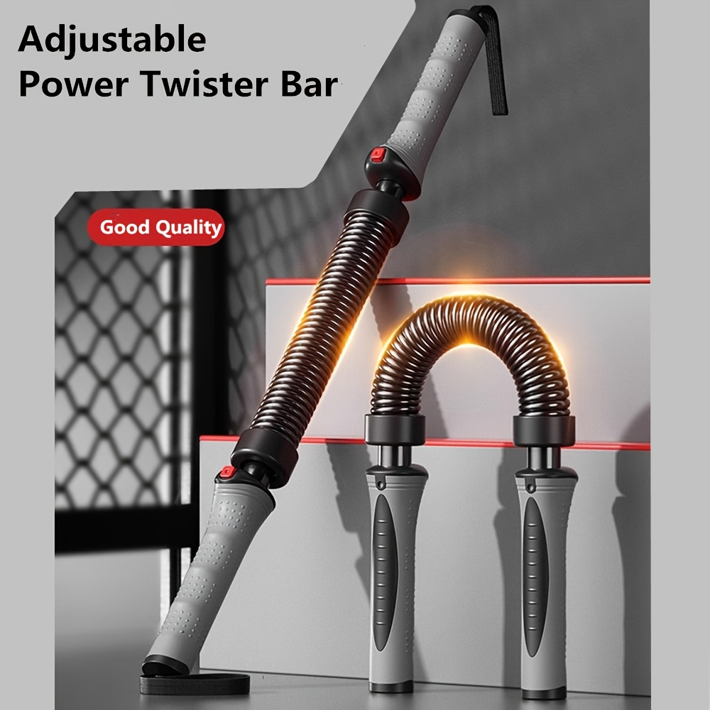 adjustable spring arm curler heavy duty manual arm strength trainer with 3 level   20 40kg 44 88lbs sturdy steel construction for home gym upper body workout bench desk mountable ideal for beginners advanced   cylindrical grip feature   steel Product details 7