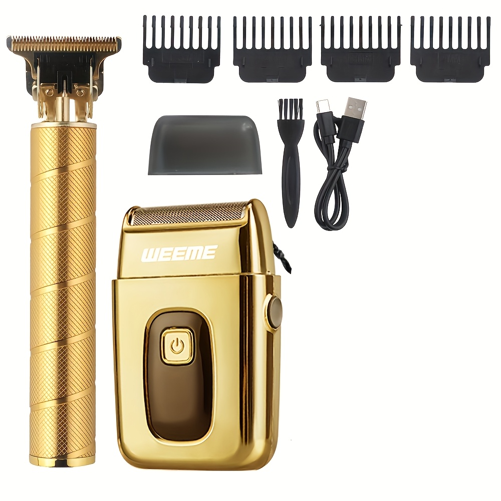 E-shop WEEM Elektrisches Haarschneide-Set mit optionalen Spezifikationen, USB-Stromversorgung, LCD-Display, geeignet zum Haarschneiden, Rasieren,