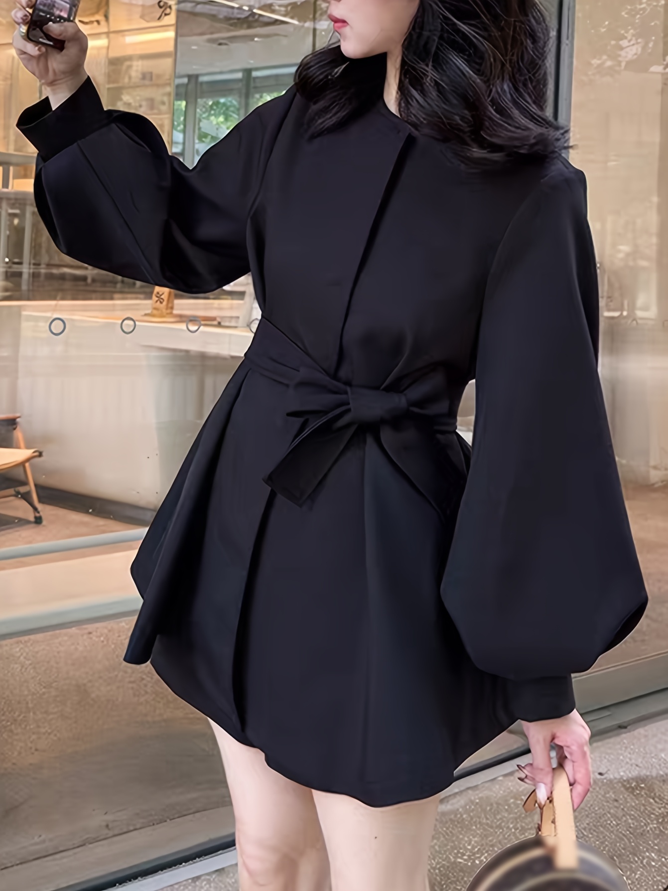 ladies winter dress coats Women's | Long Coats Womens Solid Color Lapel Pocket Long Jacket Cardigan Jacket Features Women's winter long Coat dress