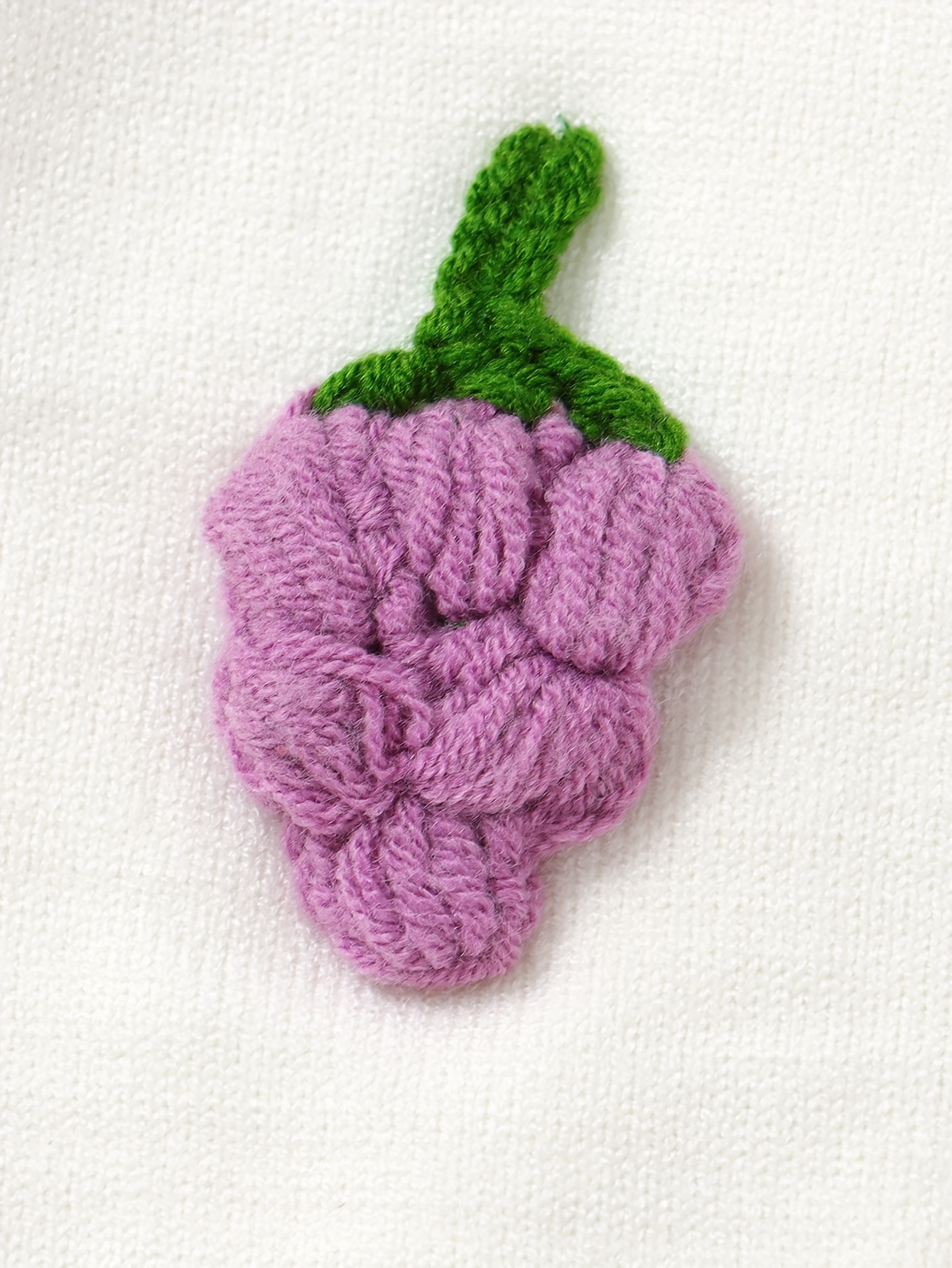 Conjunto de Top con Estampado 3D de Uvas foto 3