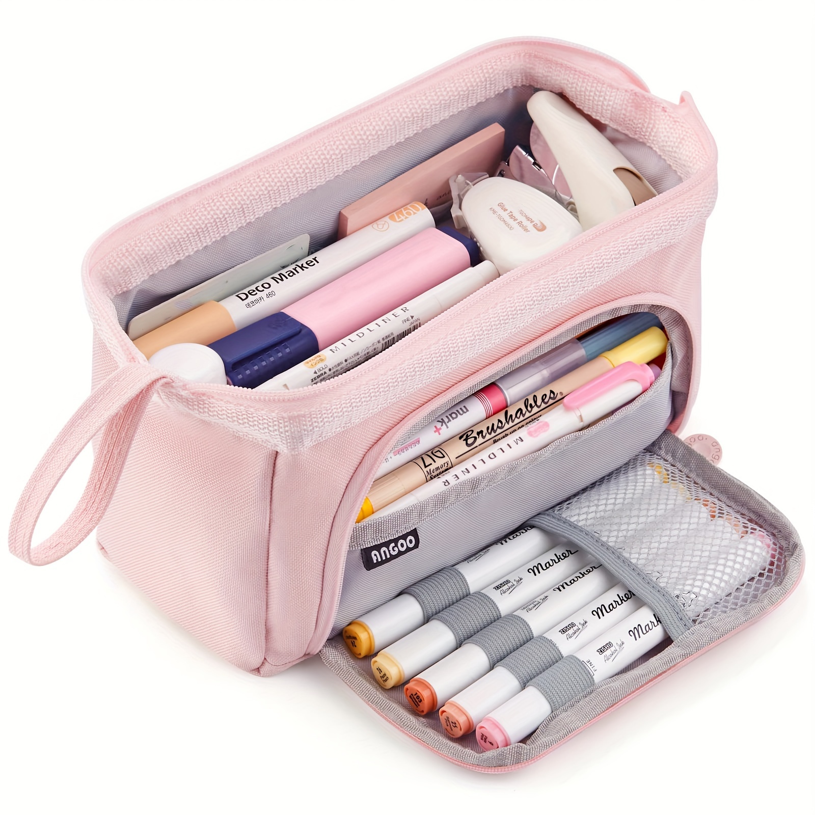 Pencil Case Pen Bag For Office Supplies Makeup Storage For Men