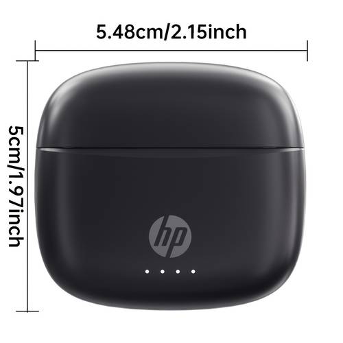 wireless earbuds with 22h long call noise reduction and hi fi and mic comfortable for workout and study compatible with ios and