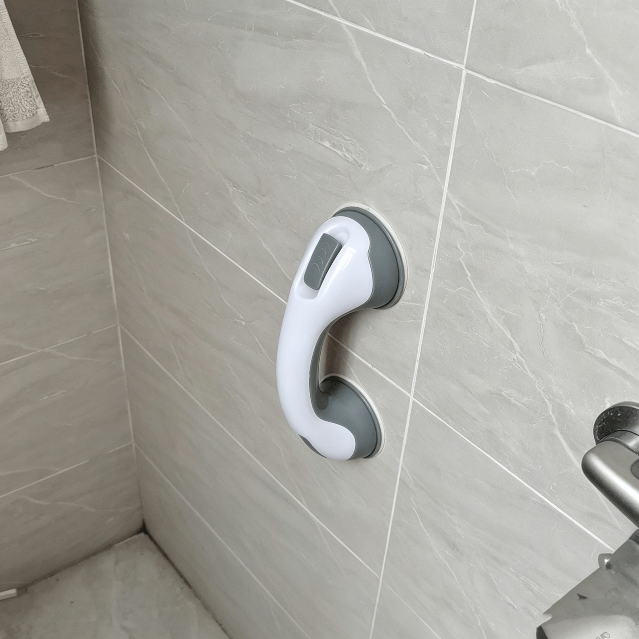 TEMU Shower Handle, Safety Assist Handle, Anti-slip Support, Toilet Bathroom Safety Rail, Vacuum Suction Cup Handle, Bathroom Additions