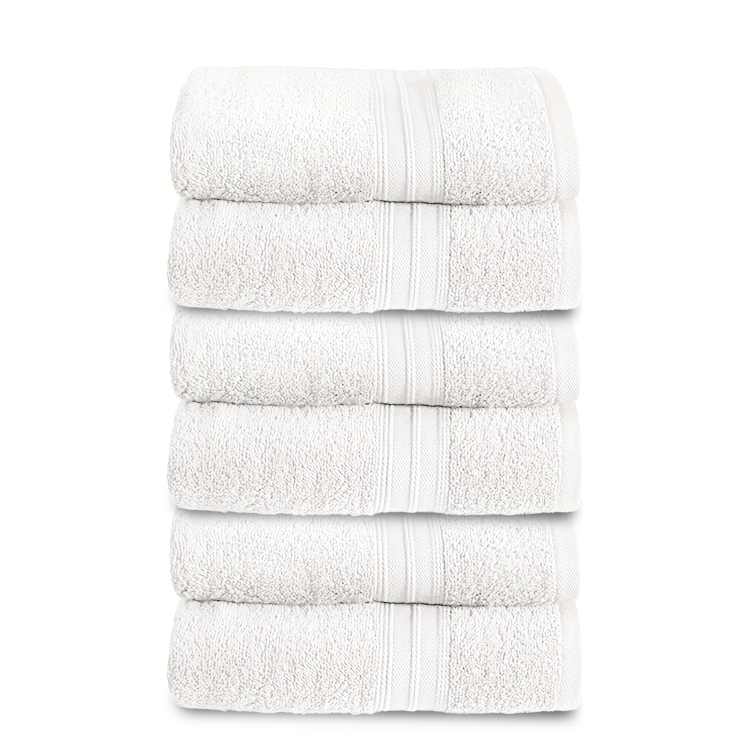 Paket 6 brisač za iz 100% bombaža, 50 x 100 cm, set brisač za v 9 barvah, 100% bombaž, vpojne, hitro sušeče in super mehke, brisače z modernim